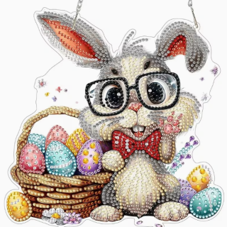 Diamond Painting Fröhlicher Osterhase